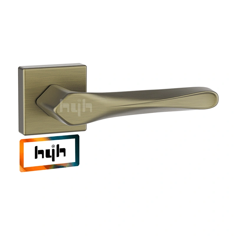 hyh Zinc Alloy Passage Door Lever without Key for Interior Door