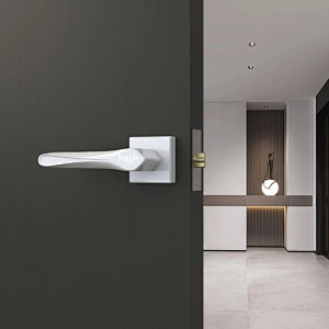 hyh Zinc Alloy Passage Door Lever without Key for Interior Door